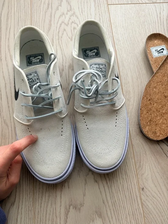 Nike SB Zoom Janoski OG+ Summit White/Black Men's Size 9 - Picture 3 of 7